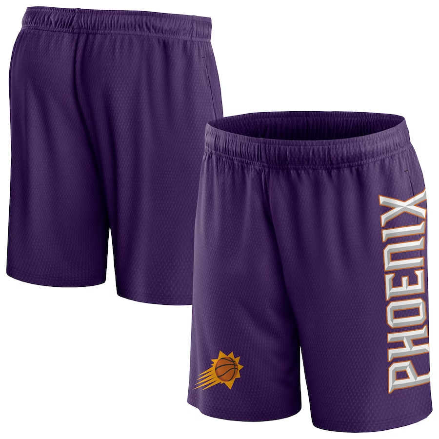2024 Men NBA Phoenix Suns purple style 2 shorts